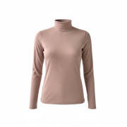 Бадлон, гольф, водолазка в цвете "пыльная роза"