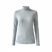 Бадлон, гольф, водолазка из вискозы, небесно-голубой