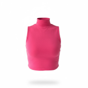 Топ с воротником Pink