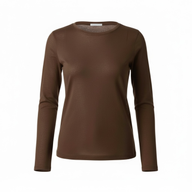 Лонгслив шоколад