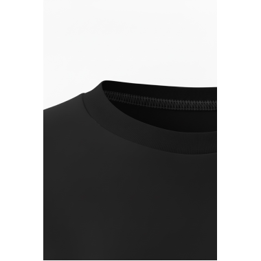 Футболка базовая черная