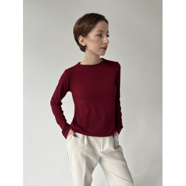Лонгслив burgundy