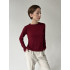 Лонгслив burgundy